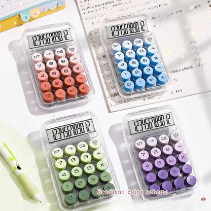 High-value Calculator Mechanical Buttons Student-only Calculators Scientific Beautiful Administrative Financial Equipment Office
