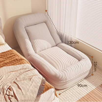 Lazy sofa reclining and sleeping large living room folding single tatami back recliner