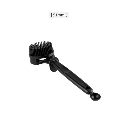 Coffee Machine Cleaning Brush 51mm/58mm Espresso Group Head Cleaning Brush Detachable Silicone Brush Coffee Maker Cleaning Tools