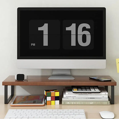 Computer Monitor Stand|Ergonomic Desk Riser|Sturdy Desktop Organizer Shelf|Multi-Purpose  Storage Accessories(19.6x7.8x3.1in)