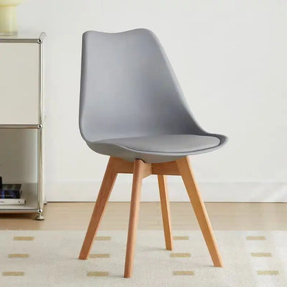 Modern Dining Chair Home Chair Minimalist Nordic Backrest Chair Dinning Table Chair Accent Chair for Living Room