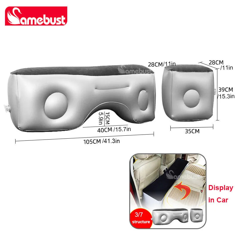 Camebust Air Matress Portable Inflatable Bed Inflatable Mattress Car Bed Inflatable Sofa Tent Bed Travel Baby Bed Air