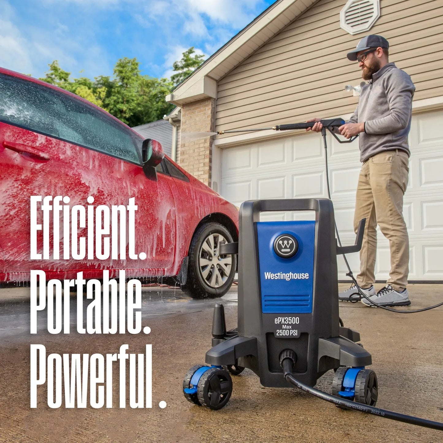 Westinghouse Open Box ePX3500 2500 PSI 1.76 GPM Electric Pressure Washer