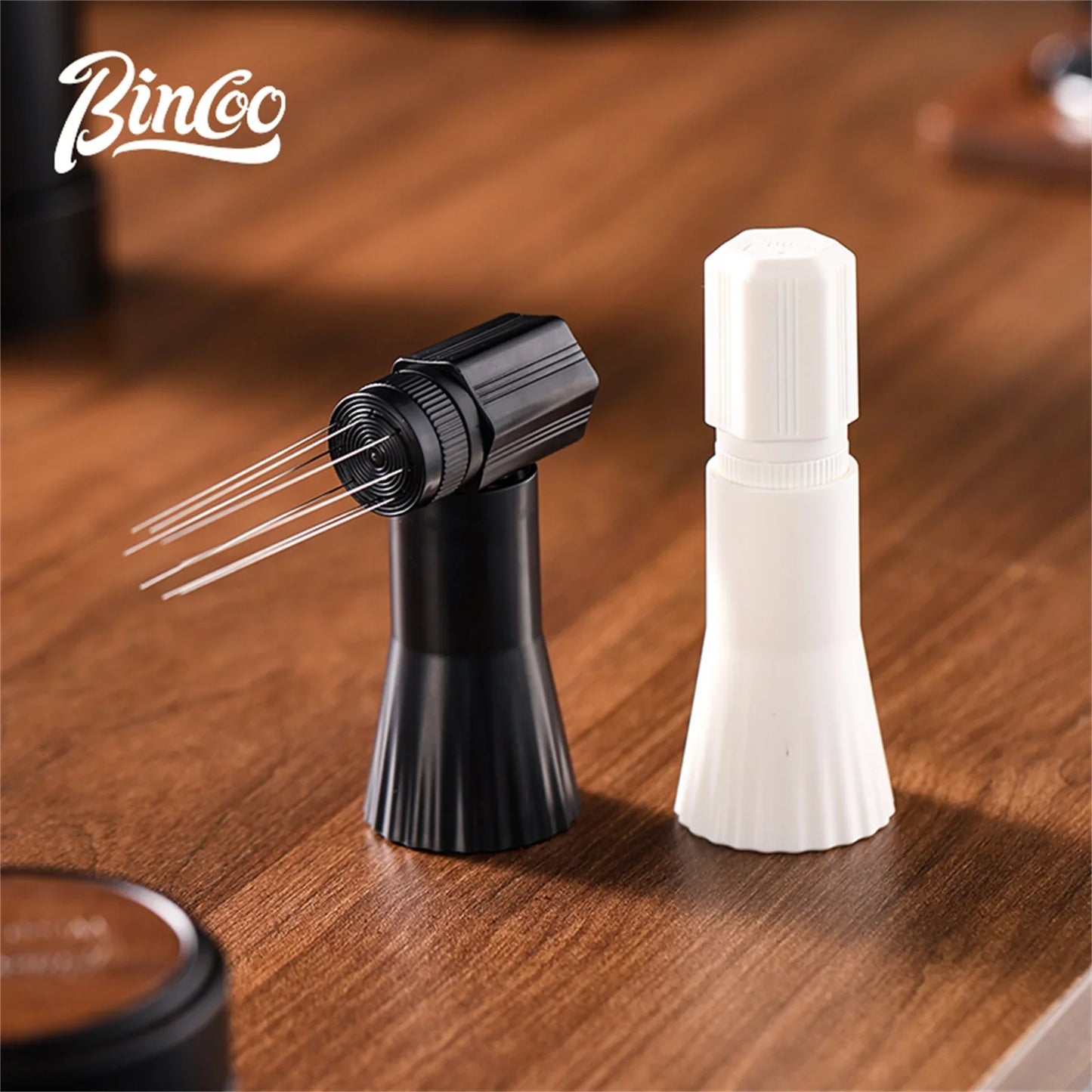 Bincoo Espresso WDT Tool, Professional Coffee Distributor Needle for Breaking Clumps and Ensuring Even Grounds Preparation