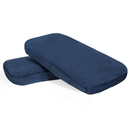 1 pair of ergonomic memory foam office chair armrests, comfortable game chair armrests for elbow and forearm decompression