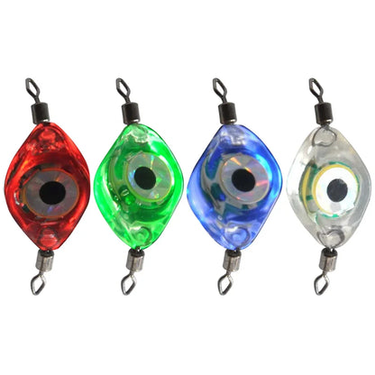 Fishing Lure Light Eye Shape Fishing Lure Light LED Waterproof Sensing Deep Drop for Seawater Freshwater for Underwater