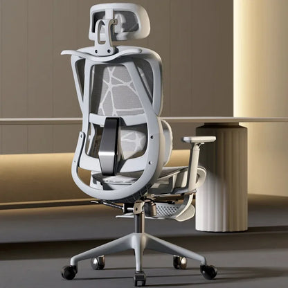 Ergonomic Office Chair Adjustable Relax Gaming Chair Computer Study Long Sitting Wheels Furgle Fauteuil Rose Office Furniture
