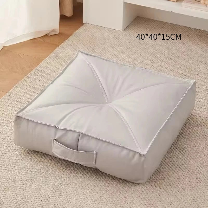 Cushion futon tatami floor footstool bay window cushion padded cushion cushion pillow small bench square round low stool