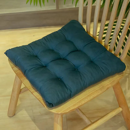 40x40cm Square Seat Cushion Indoor Seat Cushions Pillows with Ties Soft Comfortable Non Slip Chair Mat  for Office Desk YY098