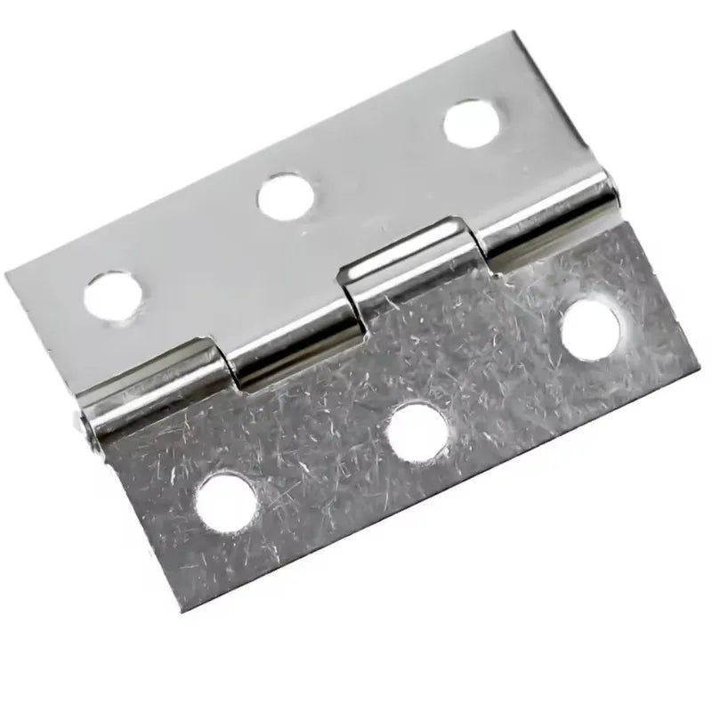 10pcs Stainless Steel Door Hinges Cabinet Doors Windows Wooden Box Flat Hinge Home Furniture Hardware Accessories Escritorio