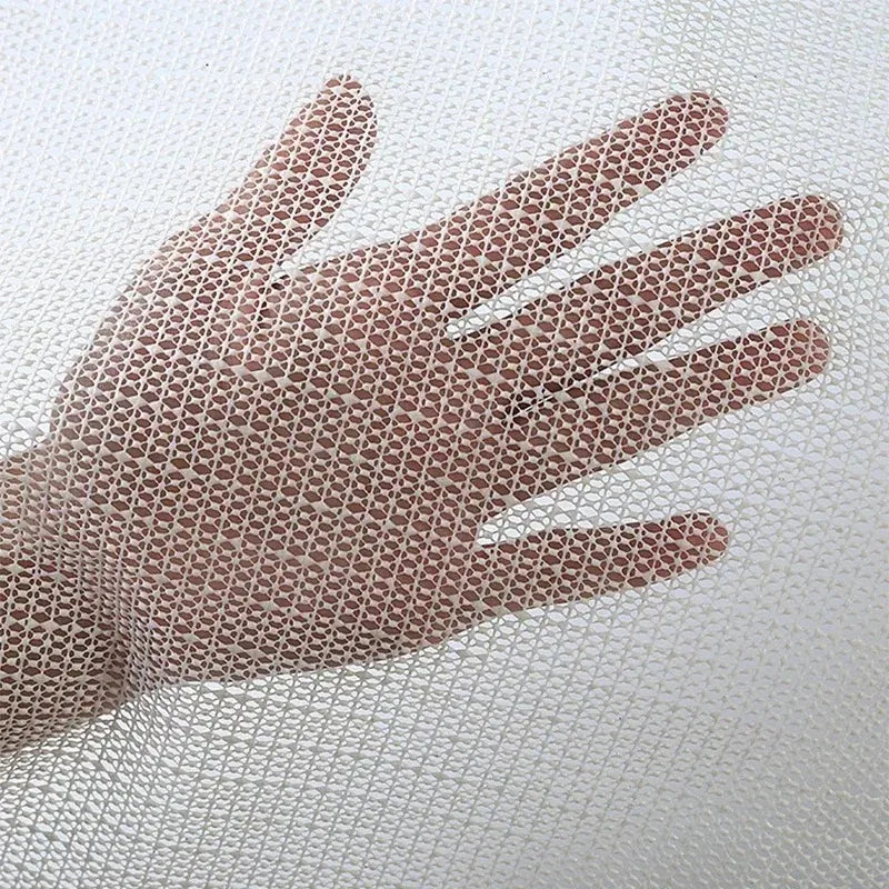Antiskid Sheet Mattress Sofa Mat High quality PVC Floor Carpet Yoga Mat with Fixing Base Fabric Household Anti Slip Net Cloth ﻿