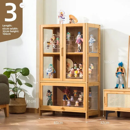 Figure display cabinet building block model Lego acrylic display stand non-glass transparent product ornament display cabinet