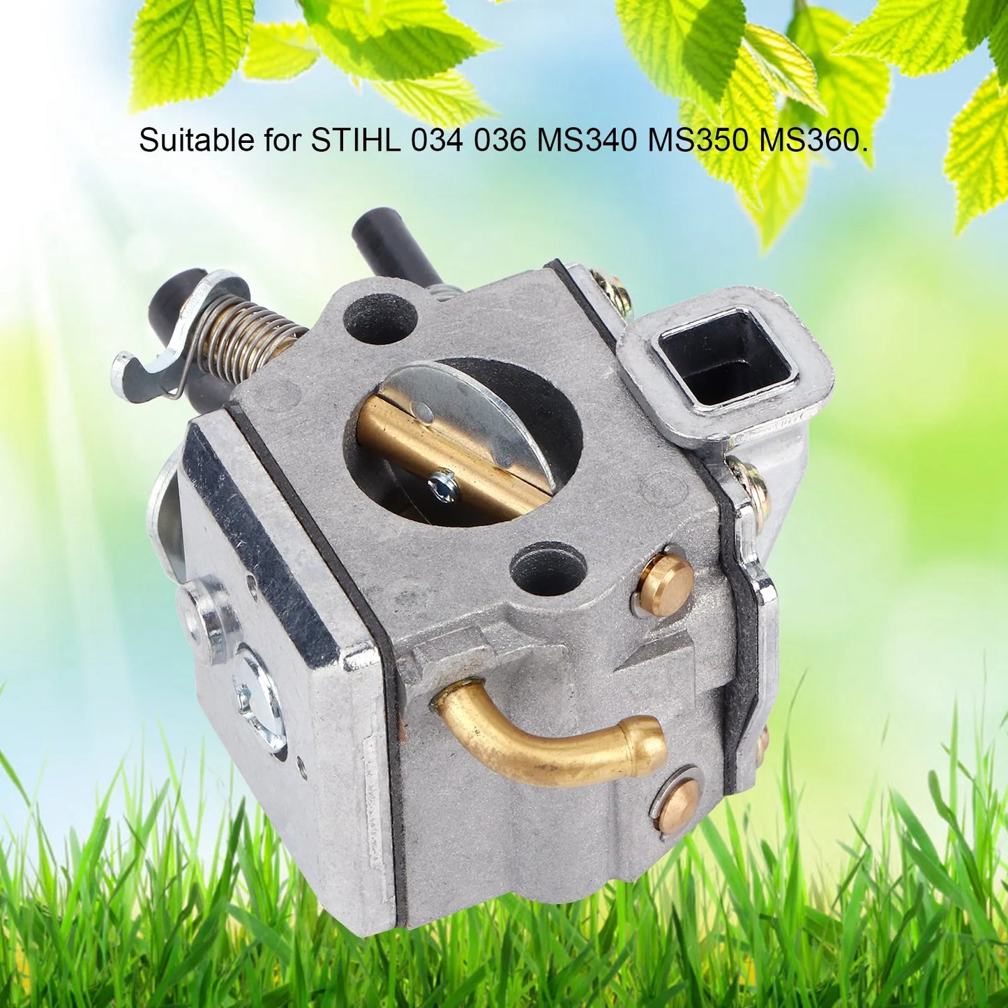 Aluminum Carburetor Carburetor Assembly Aluminum Carb Replacement Fit for STIHL 034 036 MS340 MS350 MS360 Carburetor Replacement