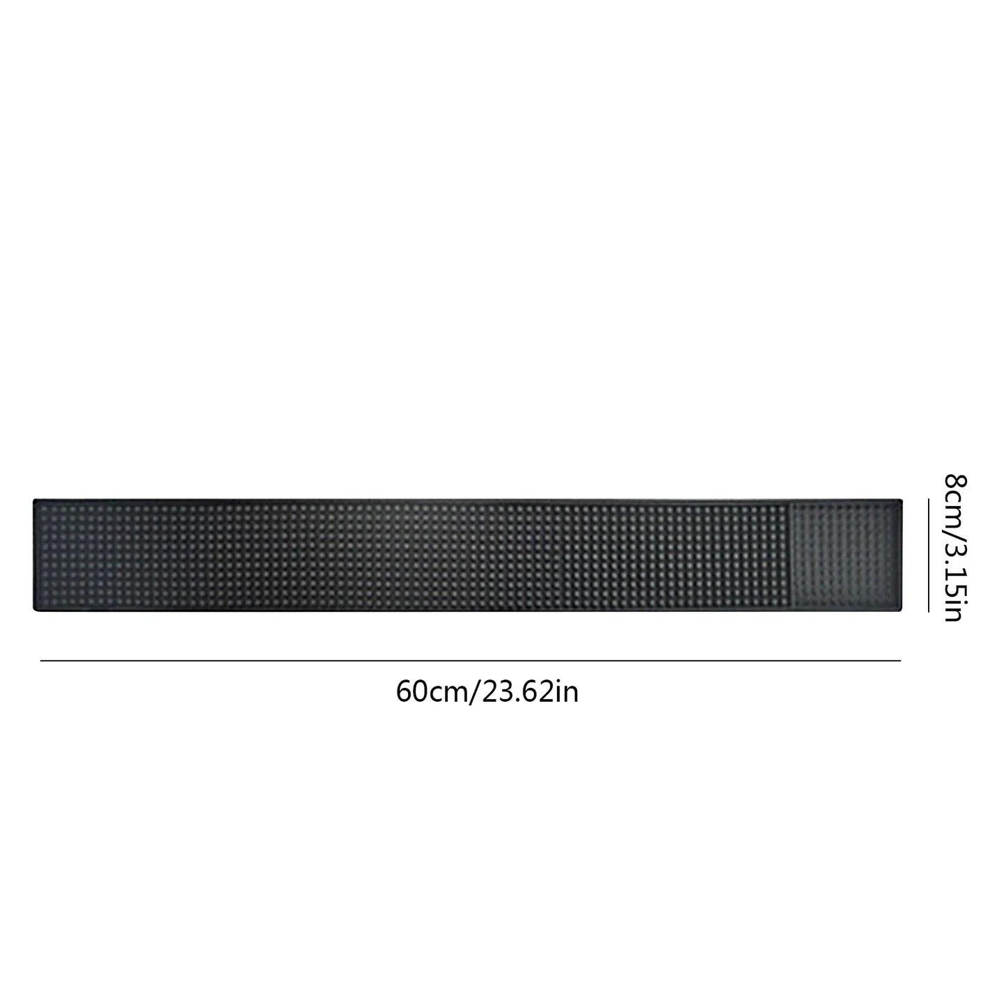 Bar Mat Rubber Anti-slip PVC Coffee Bar Mats Cup Mat Waterproof Heat Resistant Coffee Maker Countertop for Home Bar Accessories