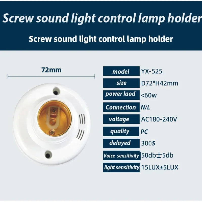 E27 Screw Cap Socket White Ceiling Light Lamp Bulb Fixing Base Stand Light Bulb Holder Lamp Socket For Home 6a