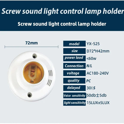 E27 Screw Cap Socket White Ceiling Light Lamp Bulb Fixing Base Stand Light Bulb Holder Lamp Socket For Home 6a