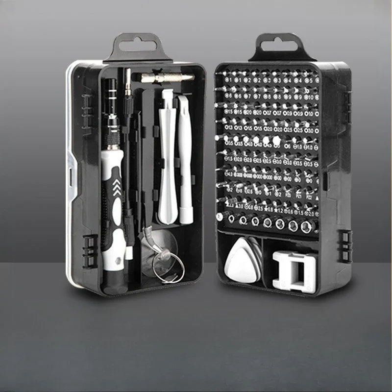 115pcs Cross-border Watch, Computer Mobile Phone Disassembly Repair Hardware Tools Screwdriver Set Electronic equipment Tool Kit