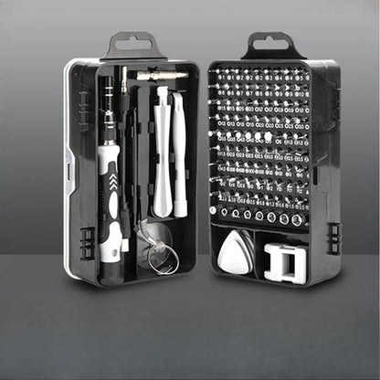 115pcs Cross-border Watch, Computer Mobile Phone Disassembly Repair Hardware Tools Screwdriver Set Electronic equipment Tool Kit