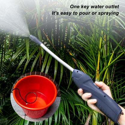 Watering Electric Sprayer Automatic Electric Sprayer Bendable Watering Lithium Rechargeable Water Sprinkler Sprayer 500mAh