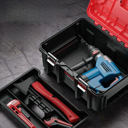 Heavy Duty Portable Toolbox Lockable Rolling Chest Drawers Wheels Garage Workshop Automotive Mechanic Home Tool Box Organizer