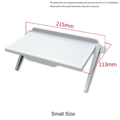 Adjustable TV Screen Top Shelf Display Shelf Computer Monitor Riser Desktop Stand TV Rack TV Top Monitors Simple Bracket