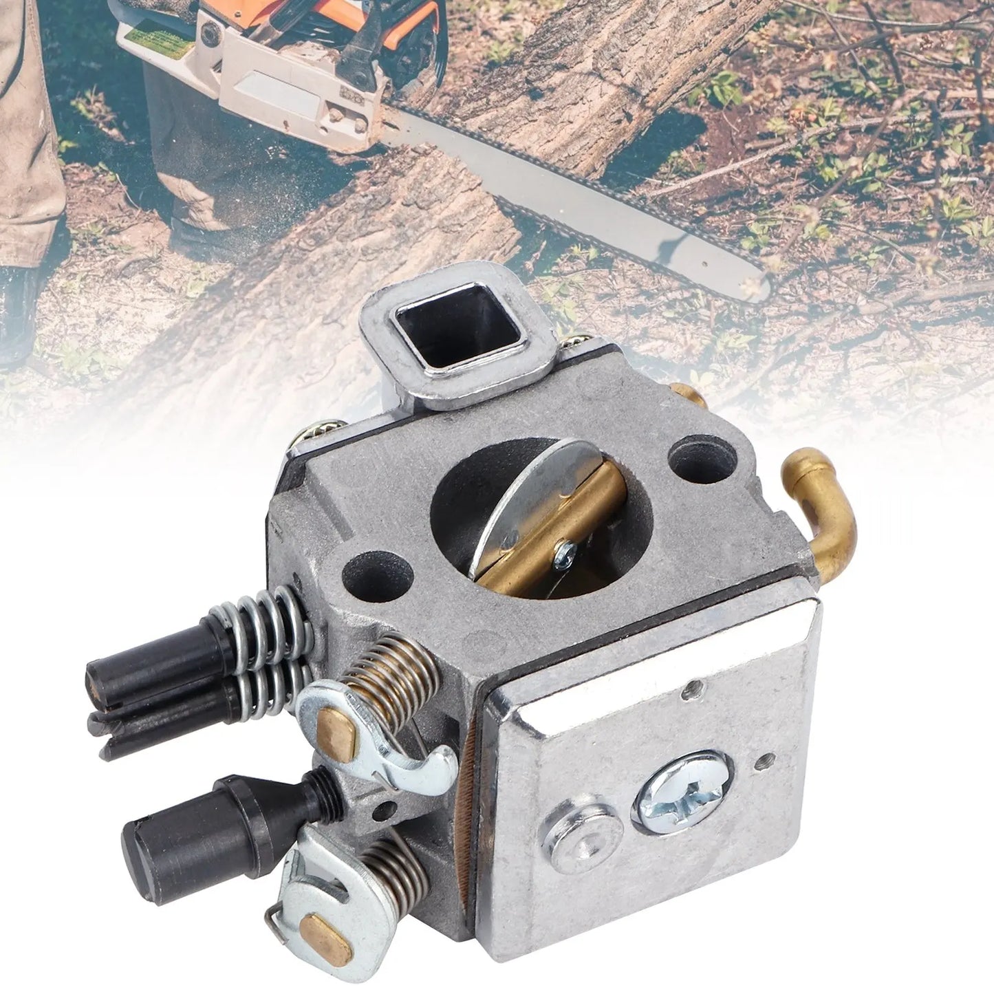 Aluminum Carburetor Carburetor Assembly Aluminum Carb Replacement Fit for STIHL 034 036 MS340 MS350 MS360 Carburetor Replacement