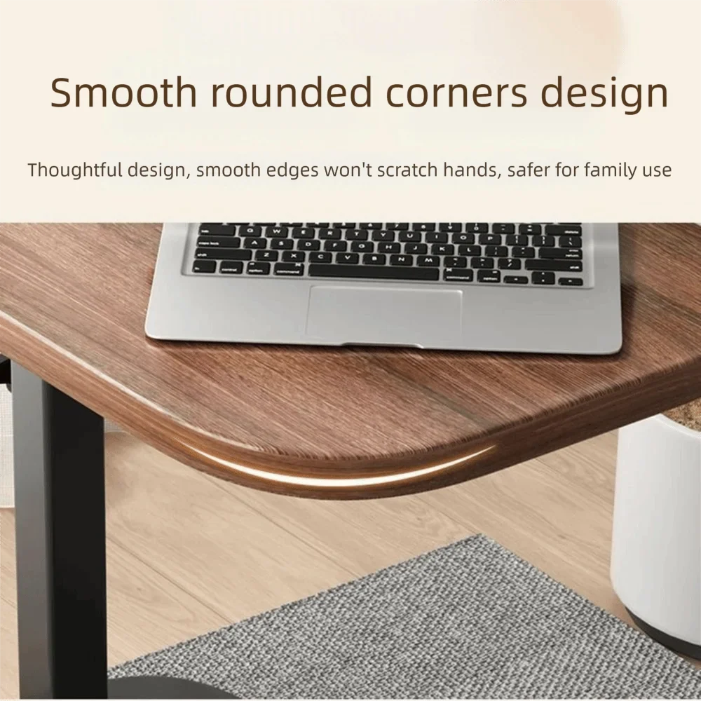Foldable Sofa Edge Table Adjustable Height C-Shaped Mobile Storage Desk Flip Desktop Easy Installation Movable Tea Table Rack