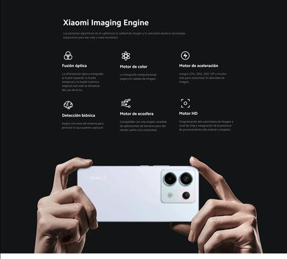 Xiaomi Redmi Note 13 Pro 5G,Smart Phones,NFC,6.67" 1.5K AMOLED display,120Hz,200MP Camera,67W Charger,5100mAh Battery,Global Version