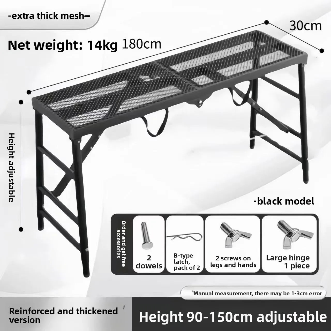Horse stool portable folding thickened heightening construction site interior decoration scaffolding