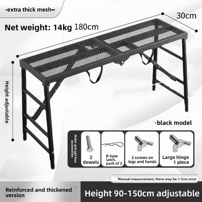 Horse stool portable folding thickened heightening construction site interior decoration scaffolding