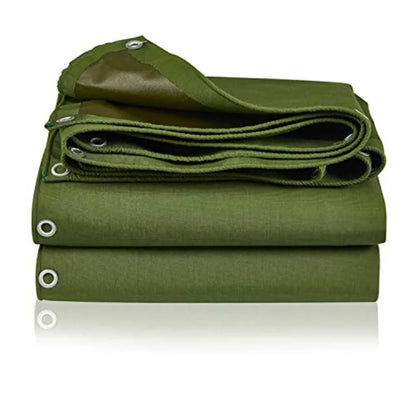 Tarp CanvasHeavy Duty Waterproof for Outdoors Truck Water Resistant UV Resistant Tarpaulin Cover for Car Boat Camping Firewood
