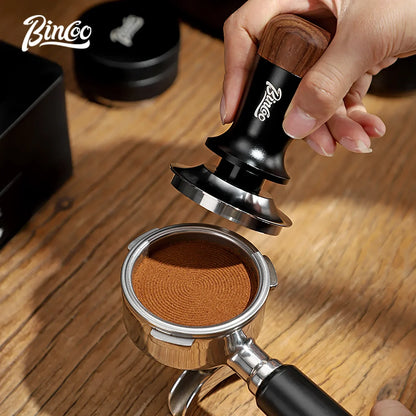Bincoo Pro Constant-Force Tamper , 51/58mm Precision Fit, 30LB Consistent Pressure, Professional Espresso Tool