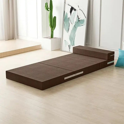 3-Tier Foldable Memory Foam Mattress with Deep Sleep Support & Space-Saving Portable Home Tatami Mat