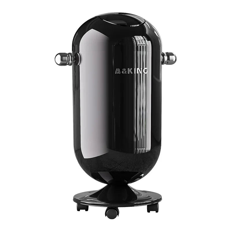 Waste Bins Swing Lid Trash Can Wheeled High Capacity Stylish Home Kitchen Living Room Bedroom Garbage Bin Trash Can Furniture