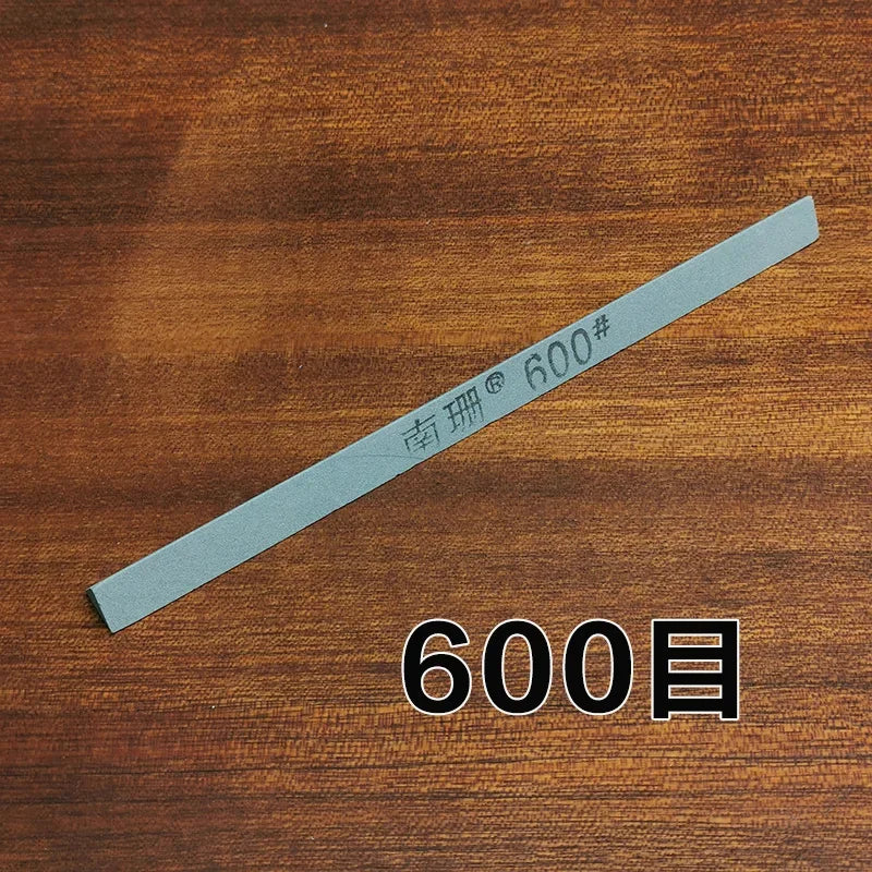 Triangle Oil Stone for Sharpening Knives Kit, Fine Grinding Diamond Oilstone Strip, Knife Stone, 12*150mm