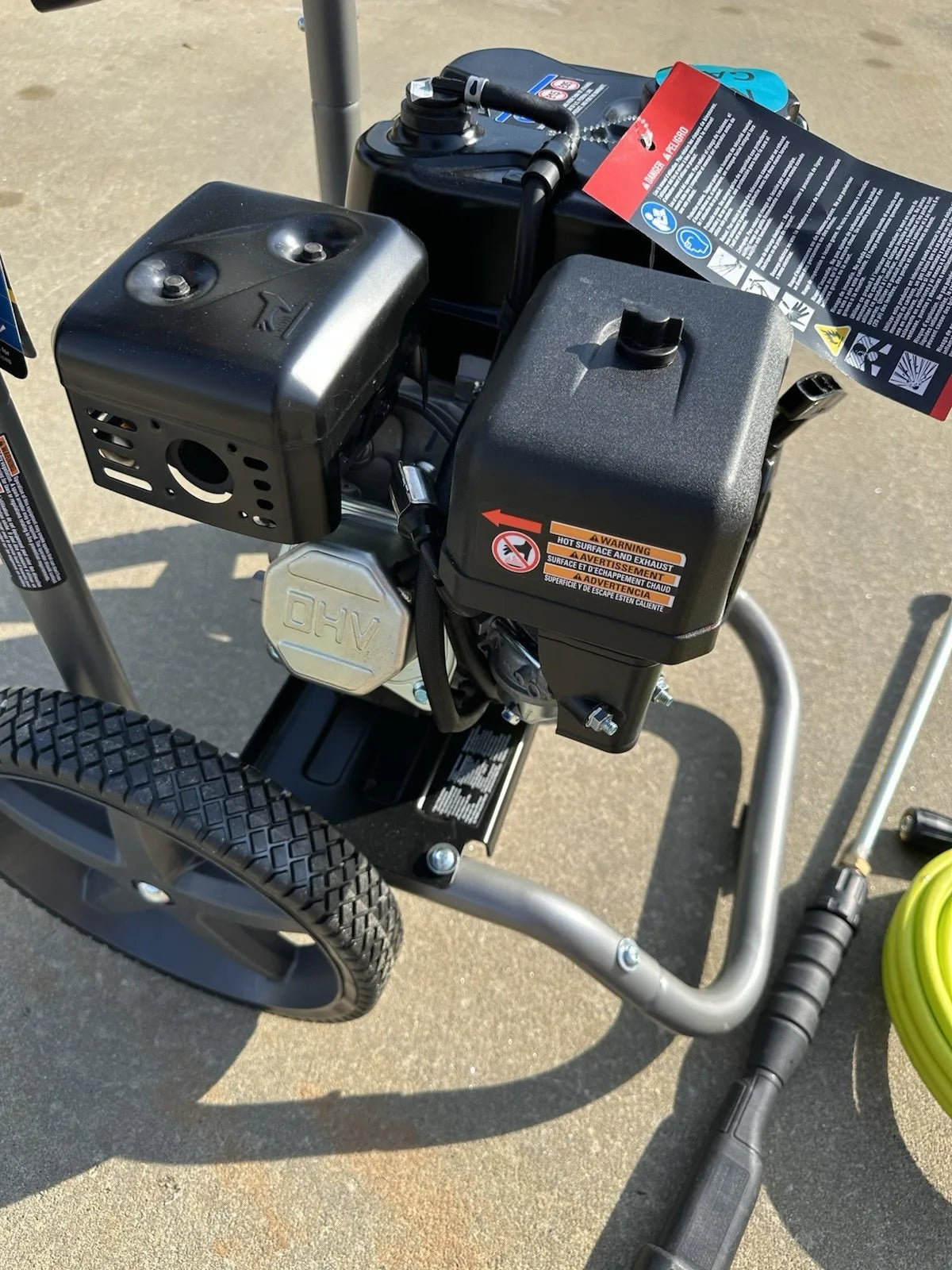RYOBI 2900 psi Gas Pressure Washer - RY802925VNM