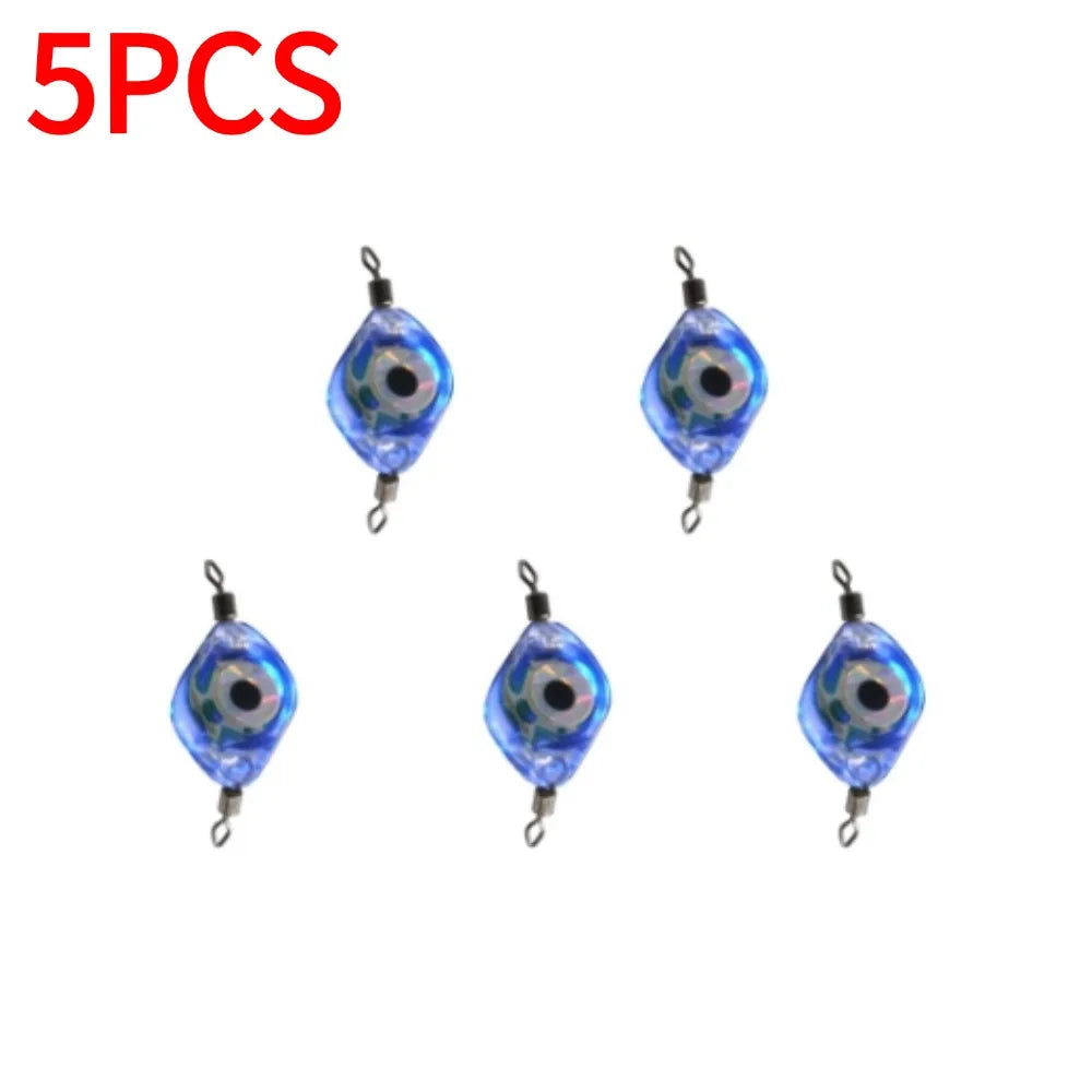 Fishing Lure Light Eye Shape Fishing Lure Light LED Waterproof Sensing Deep Drop for Seawater Freshwater for Underwater
