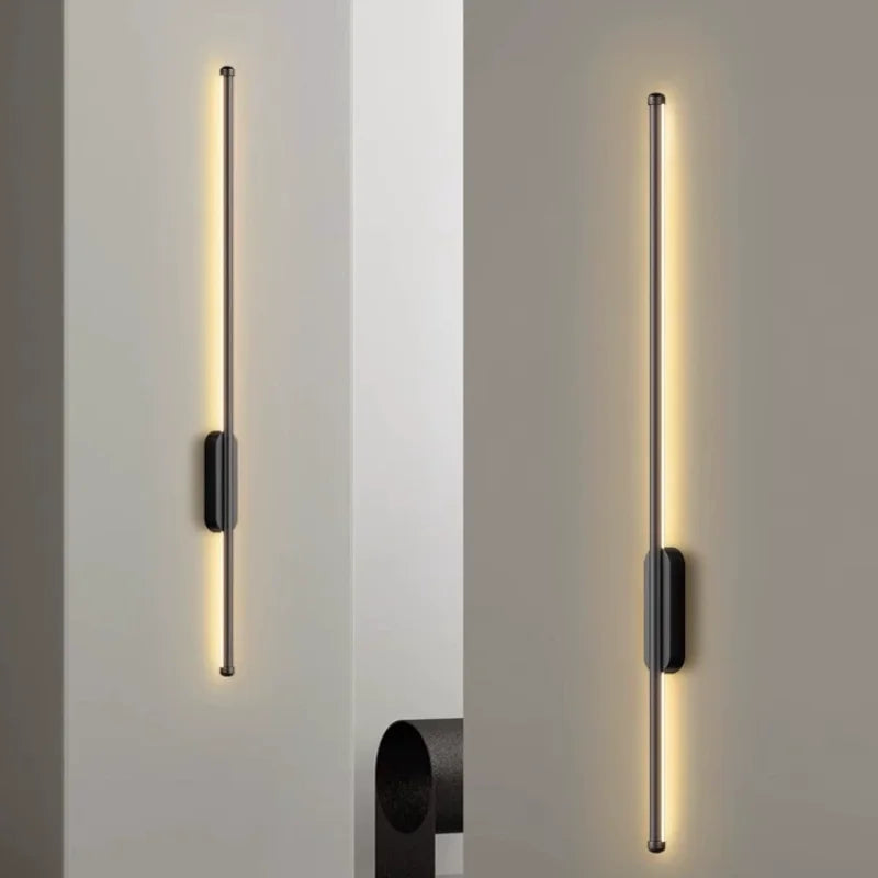 USB rechargeable LED Wall Lamp Fixture Indoor Wall Light Remote control with dimmable Tricolor No punching required Wall Lamps