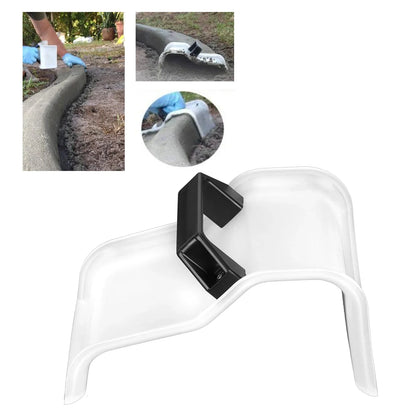 Concrete Curbing Trowel Concrete Curbing Trowel with Handle for Garden DIY Landscape  Moulding Tool  Trowel Edging Curb