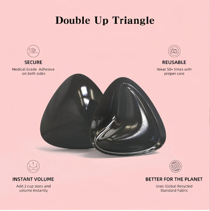 Double sided adhesive bra push-pull lifting pad is a self-adhesive pad used for bikinis, swimsuits, and strapless sports bras