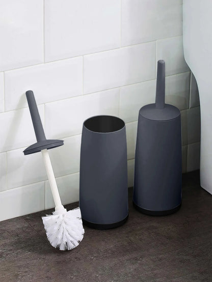 Plastic Toilet Brush With Standing Base Long Handle Toilet Cleaning Brush For WC Bathroom Accessories Cleaning Tools