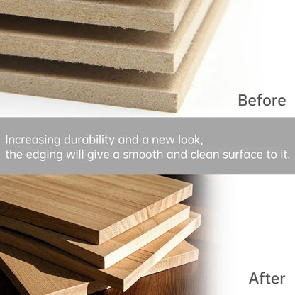 Hot Melting Adhesive Furniture Tape Wood Grain Tape Real Wood Pre-Adhesive Trim Bed Frame Edge Decorative Beautiful Seam Sticks