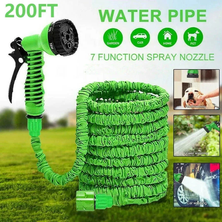 2026 Expandable Magic Hose, High-Pressure Car Wash, 7Water Spraying Functions, Water Gun, Home Garden Watering Hose garden hose