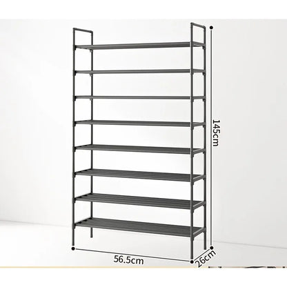 Simple shoe rack household multi-functional multi-storey doorway indoor and outdoor storage rack student dormitory storage rack