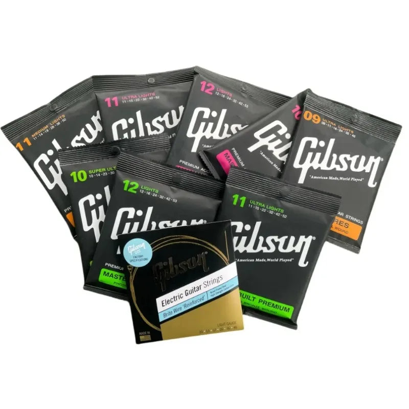 Gibson Folk Soundtrack Guitar String Set Accessories Universal Set Essential Instrument Accessories for Music Enthusiasts