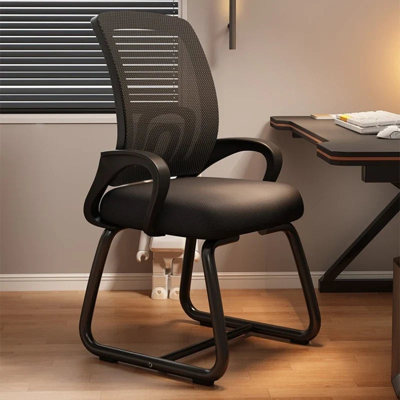 E-sports Employee Ergonomic Office Chair Bow-shaped Computer Chair Comfortable Sedentary Not Tired Silla Gamer Office Furniture