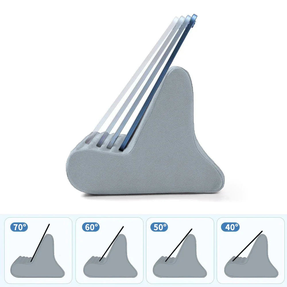 Tablet Pillow Bracket, Multi-Functional Phablet Support Bracket, Portable Multi-Angle Adjustable Electronic Book Reading Bracket