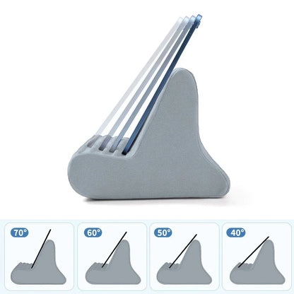 Tablet Pillow Bracket, Multi-Functional Phablet Support Bracket, Portable Multi-Angle Adjustable Electronic Book Reading Bracket