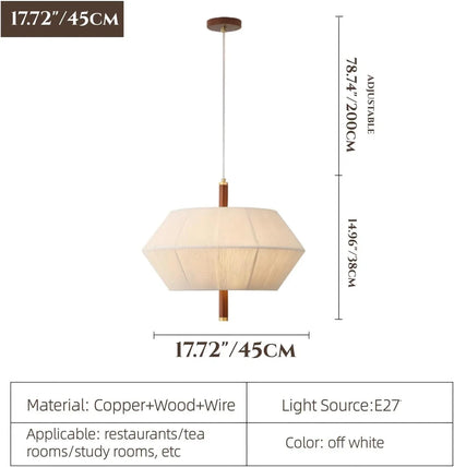 Wabi Sabi Woven Cotton Thread LED Pendant Light Minimalist Hand-Woven Chandeliers Restaurant Living Room Bar Hotel Hanging Lamp
