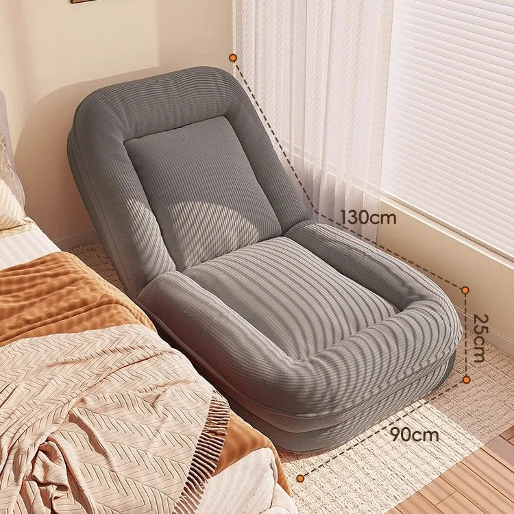 Lazy sofa reclining and sleeping large living room folding single tatami back recliner
